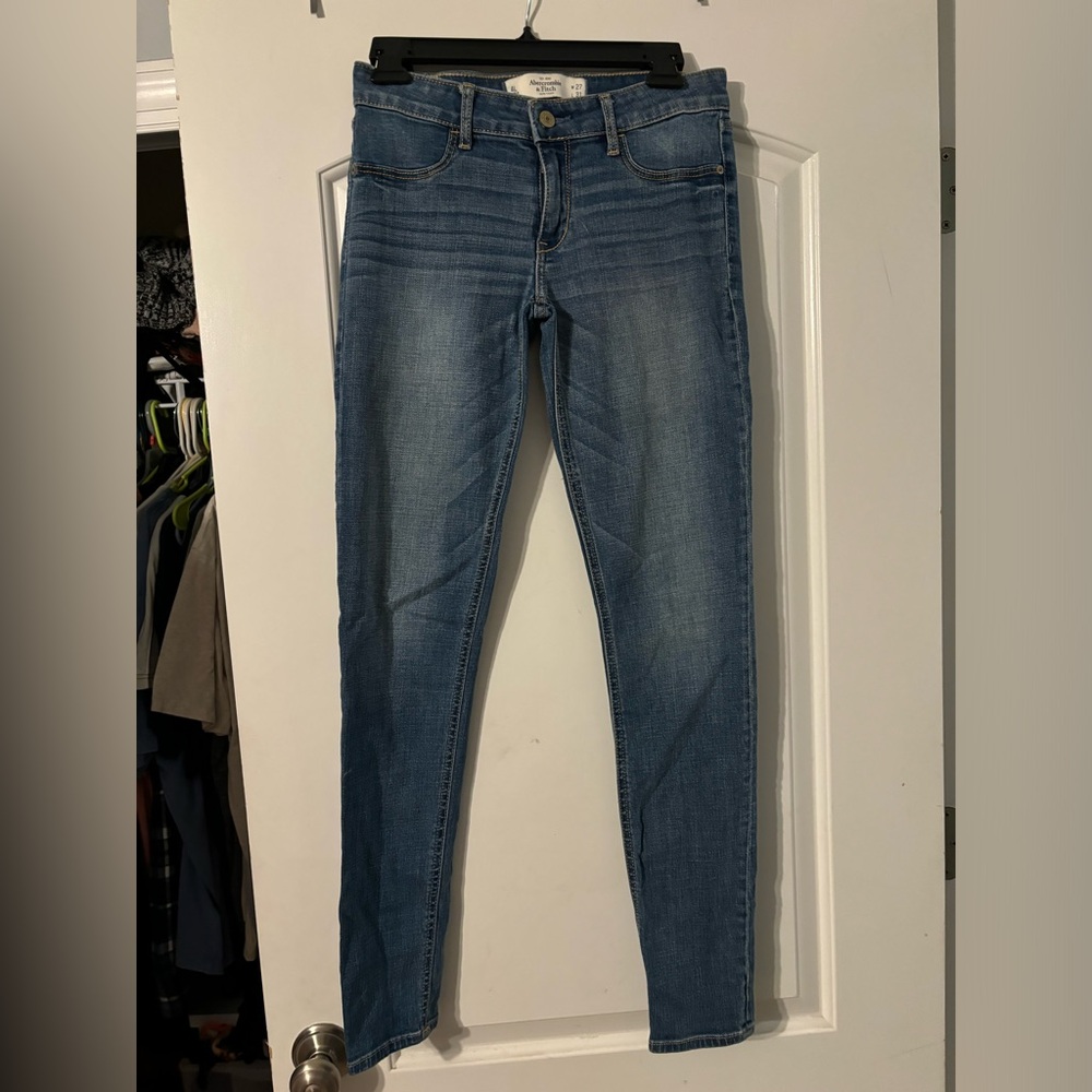 Abercrombie & fitch hi rise jeggings